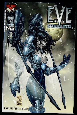 EVE PROTOMECHA 2 MICHAEL TURNER VARIANT (2000, TOP COW IMAGE COMICS)