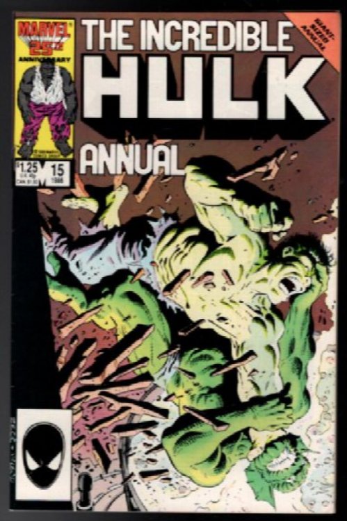 The Incredible Hulk Annual #15 The Abomination (1986) #16 What the delio (1987)#17 Everyone! (1988)