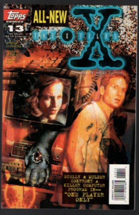 X-Files #12 and #13 Feb. 1996, Topps Comics