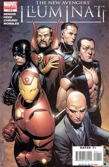 New Avengers Illuminati (2006) #1 thru #5 (complete run)