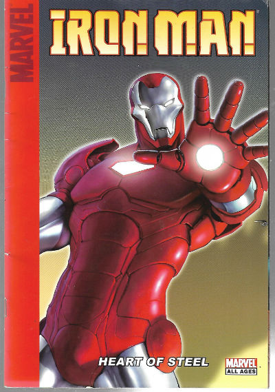 Iron Man Heart of Steel SC (2008 Marvel) A Target Saddle-Stitched Collection #1-1ST Published Jan 2008 by Marvel