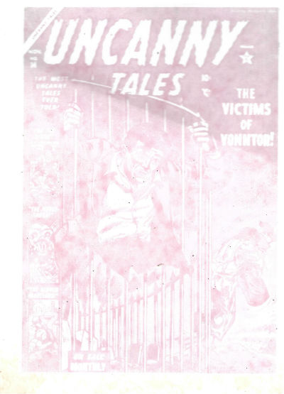 UNCANNY Tales Iron on