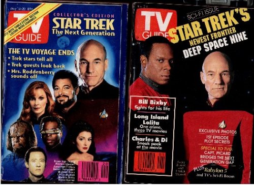 TV Guide X 2 Star Trek Next Generation