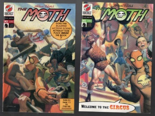 The Moth #1 and #2 of 4