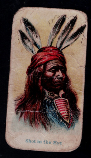 1910 American Caramel Wild West Caramels E49 Shot in the Eye