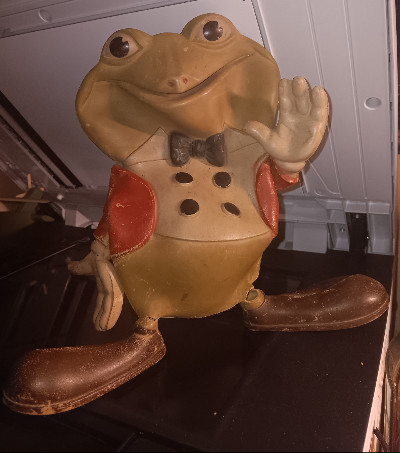 Vintage Rempel Frog Squeaky Toy