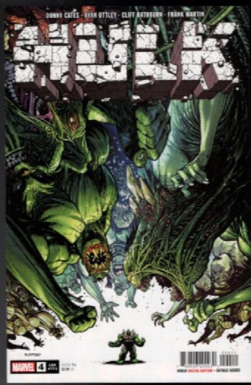 Hulk #4 Cover A Ottley Cates Marvel Comic 1st Print 2022