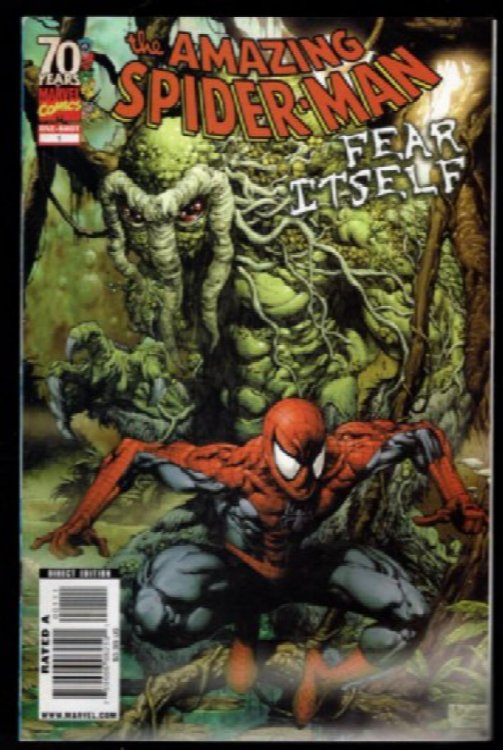 Amazing Spider-Man #1 Fear Itself, Marvel 2009 One Shot, Man-Thing