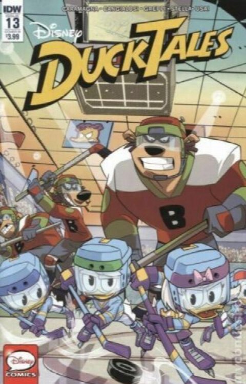 Ducktales #13 Cover B NM 2018 IDW