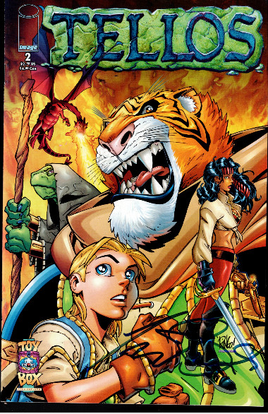 Image Comics 1999 - Tellos issues #2 Signed by Todd