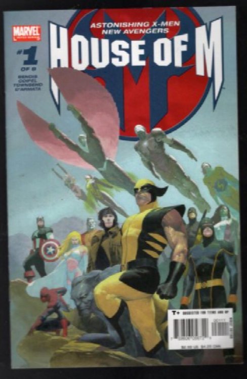 HOUSE OF M #1 (2005) NM+ ESAD RIBIC COVER ASTONISHING X-MEN AVENGERS MARVEL