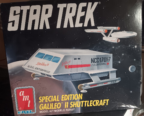 1991 AMT ERTL Star Trek Special Edition Galileo II Shuttlecraft