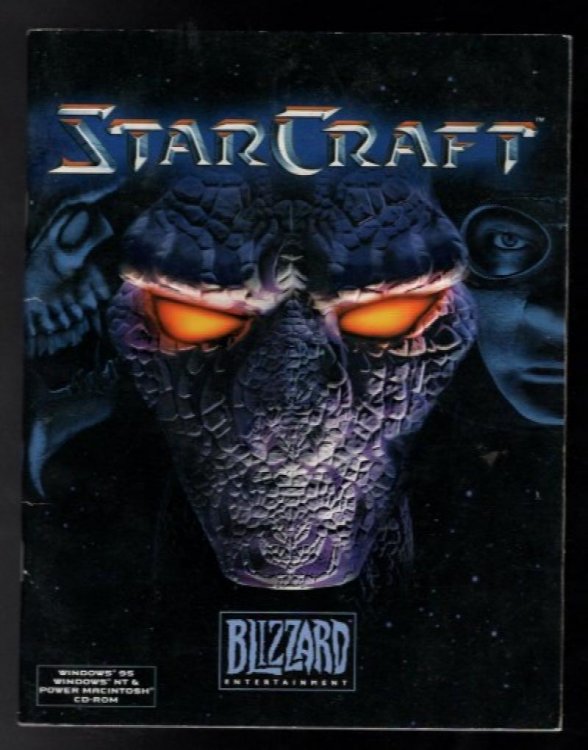 Blizzard Entertainment StarCraft Instruction Manual Book for PC 1998 MANUAL ONLY