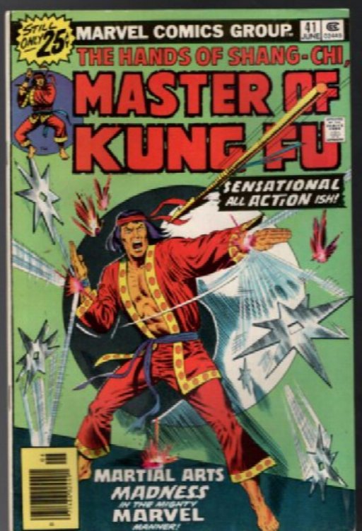 Master of Kung Fu #41 (Hands Of Shang-Chi Marvel Jun 1976)