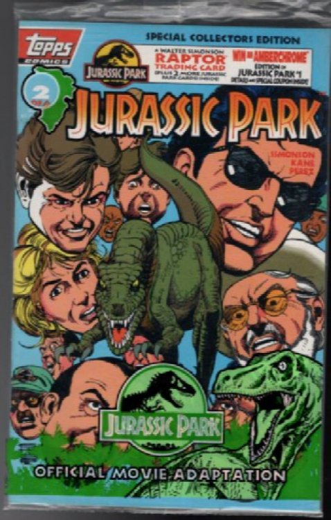 Jurassic park #2 comic book