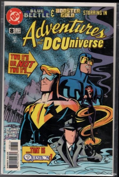 ADVENTURES IN THE DC UNIVERSE #8 and #19 COMBINE SHIPPING AND SAVE
