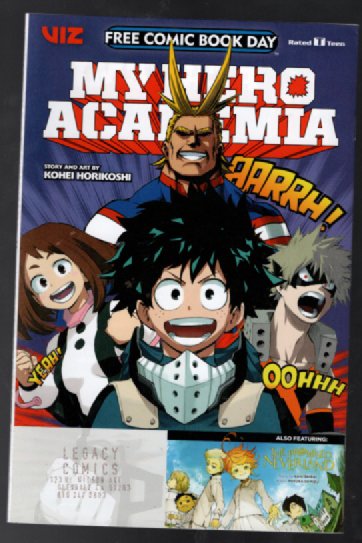 My Hero Academia/Promised Neverland Free comic book day