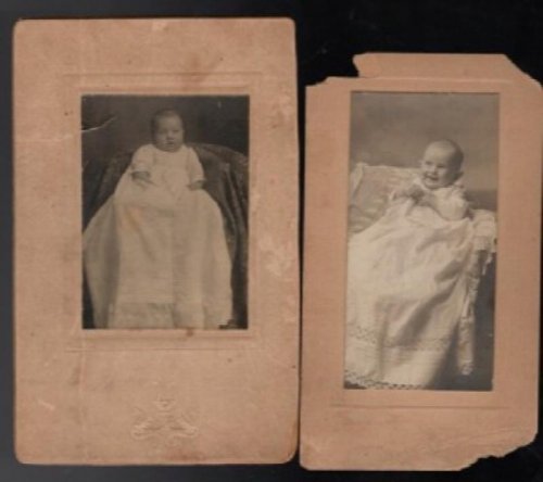8 Vintage photos of young children