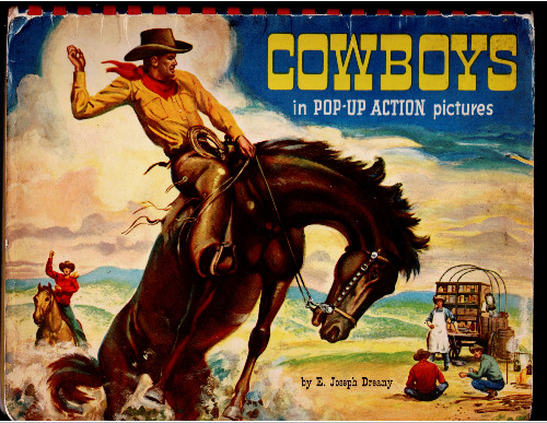 Cowboys in Pop-Up Action Pictures