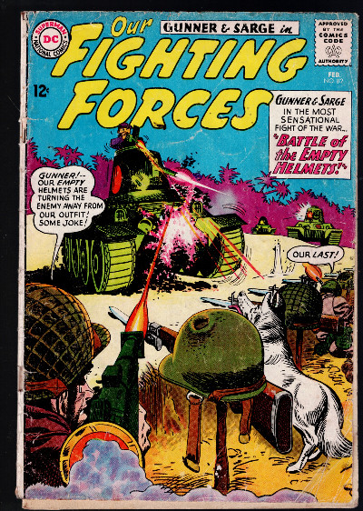 Our Fighting Forces #82, Gunner & Sarge, Boobytraps