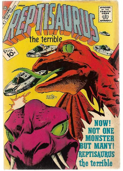 REPTISAURUS #3 1962-1963 VOLUME 2 CHARLTON