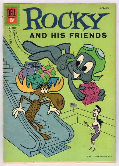 ROCKY AND HIS FRIENDS (FOUR-COLOR) #1208 1962 VOLUME 1 DELL