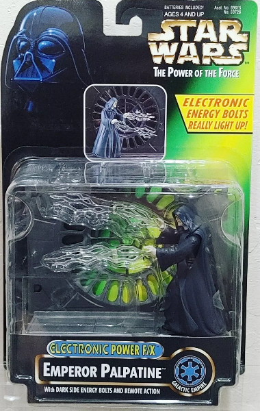 Star Wars Kenner Potf2 Emperor Palpatine Electronic Power F/X Figure