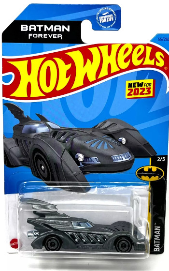 Batman Forever Batmobile 55/250 Hot Wheels 2023 HKJ73 HW Batman 2/5 gray