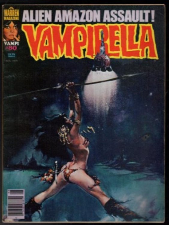 Vampirella #80 Magazine (Warren) 1979 VF/High Grade Estabon Morato Cover
