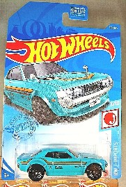 2021 Hot Wheels #151 HW J-Imports 3/10 70 TOYOTA CELICA Aqua Variant wBlack Lace