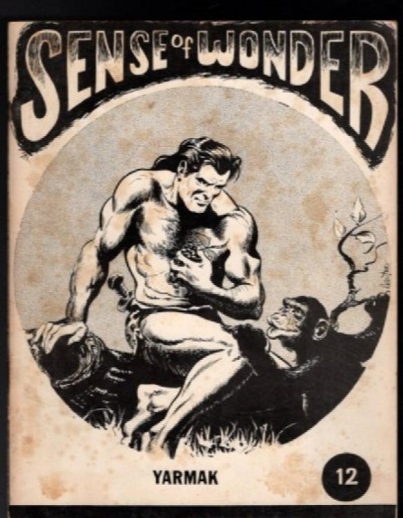 Sense of Wonder # 12 Yarmak 1972 8.5 Jack Kirby Will Eisner Manning