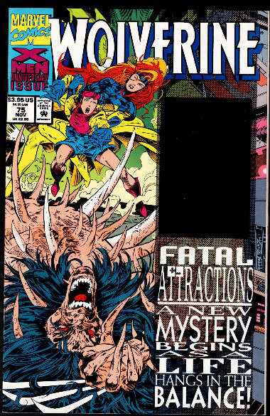 Marvel Wolverine #75 Hologram Cover 1993 Fatal Attractions