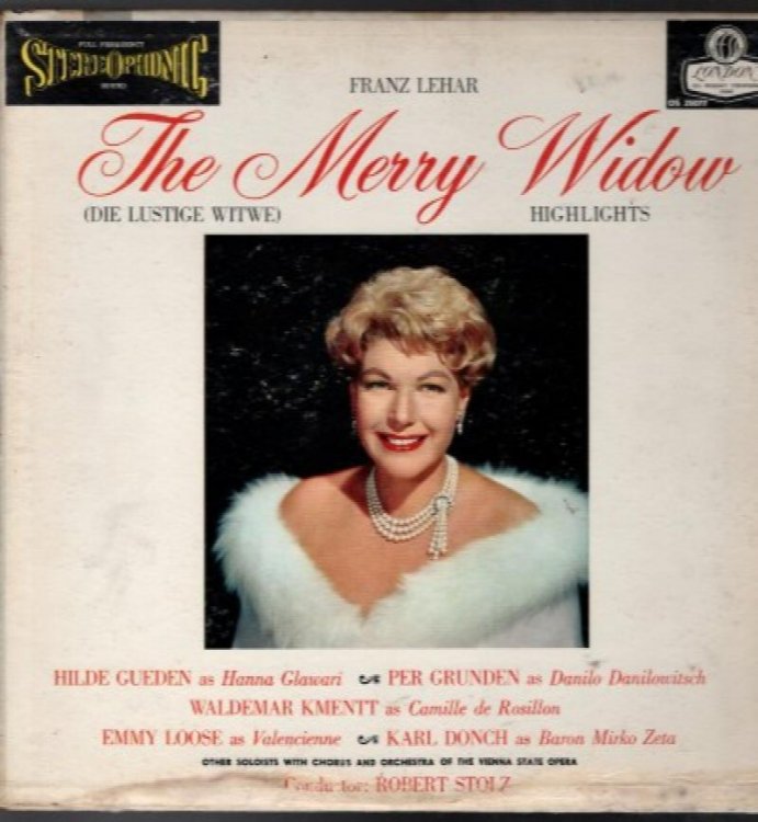 Lehr*, Gueden* Grunden* Loose* Kmentt* Klein* Dnch*, Robert Stolz The Merry Widow - Highlights