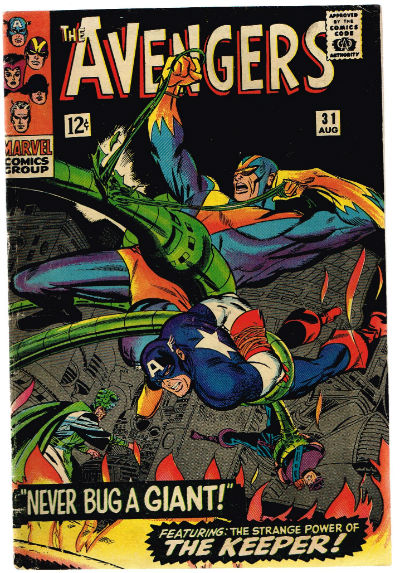 The Avengers #31,Aug.,1966