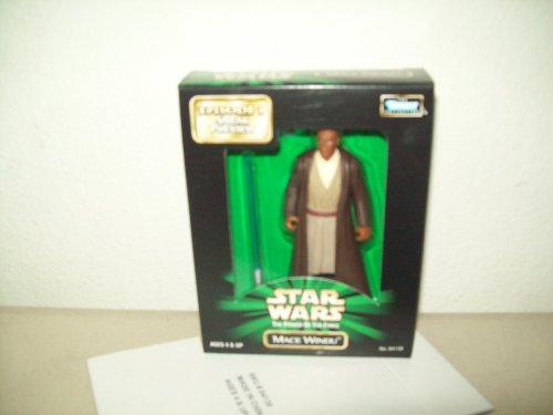 Star Wars: The Power of the Force Episode I Sneak Preview Mace Windu 4 inch Action Figure