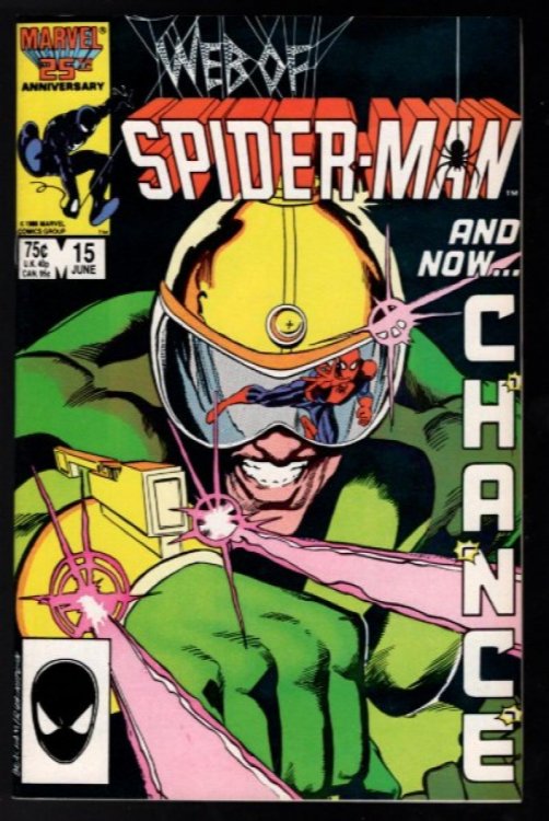 Web of Spider-Man #15 Marvel Comics 1986 VF+