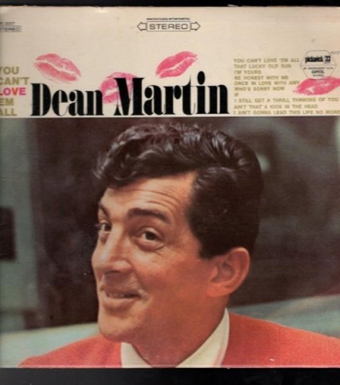 Dean Martin You Can't Love 'Em All