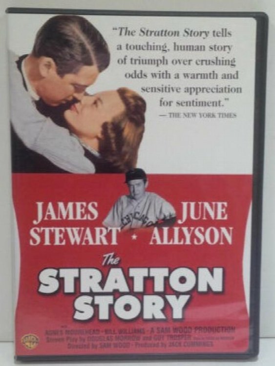 The Stratton Story (DVD) 1949 James Stewart, June Allyson