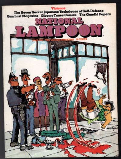 National Lampoon Magazine June 1973 No.39 Japanese Self Defense Issue Violence