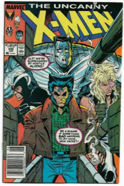 UNCANNY X-MEN#245 VF/NM 1989 MARVEL BRONZE AGE COMICS