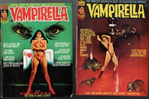 Vapirella Covers #48, #49,#51,#57,#59,#60,#61,#65, (Lot of 9