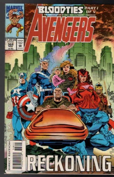 Avengers #368 Bloodties Part 1
