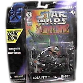 Bobba Fett vs IG 88 Shadows of the Empire by Kenner