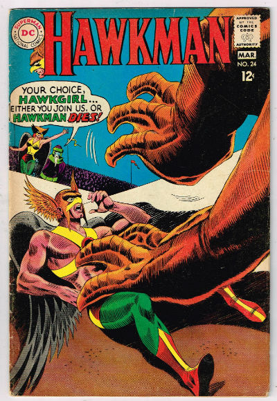 HAWKMAN #24 1964-1968 VOLUME 1 DC