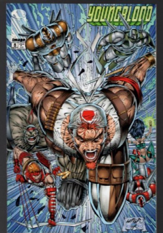Youngblood #8 VF/NM; Image Rob Liefeld - we combine shipping