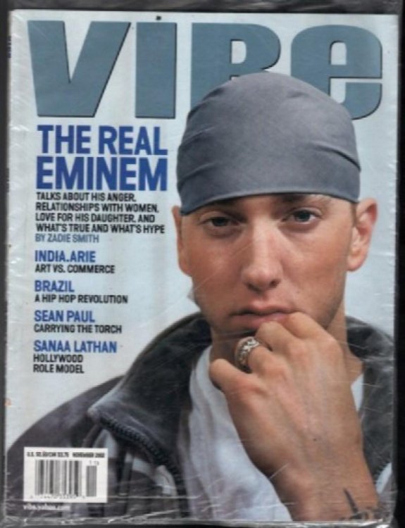 RARE VIBE MAGAZINE NOVEMBER 2002 EMINEM COVER 