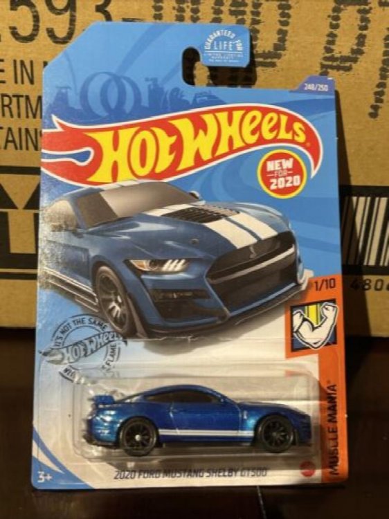 Hot Wheels 2020 Ford Mustang Shelby GT500