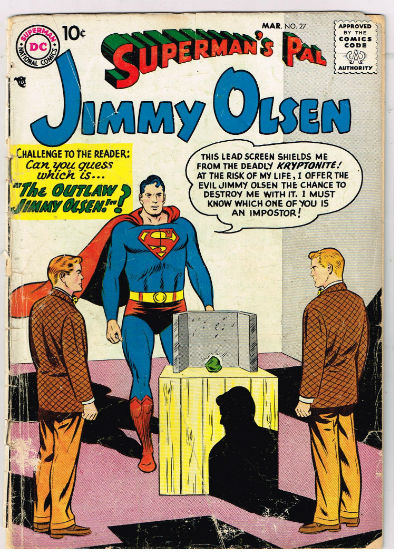 SUPERMAN'S PAL, JIMMY OLSEN #27 1958 VOLUME 1 DC