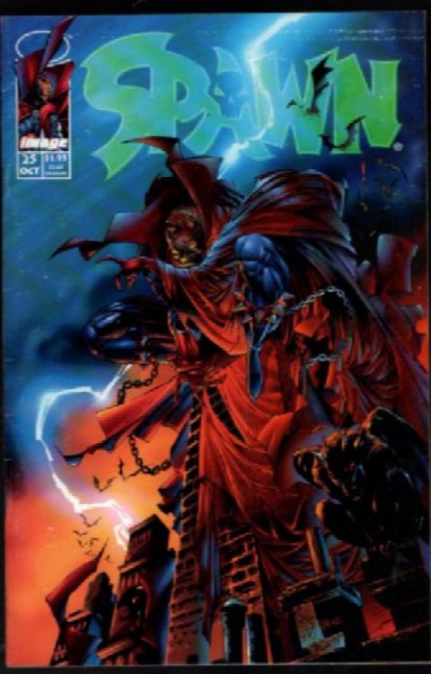 Spawn #25 1st Tremor 1st David Brewi Sam Burke (Oct 1994 Image)