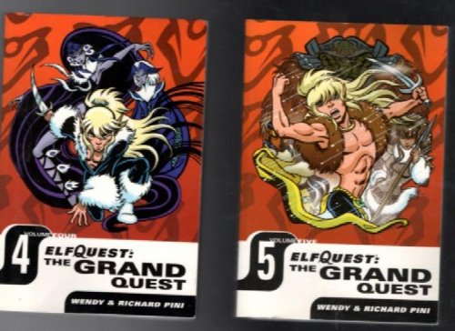 Elfquest: The Grand Quest Volume 3,4 & 5 By Wendy and Richard Pini DC Comics